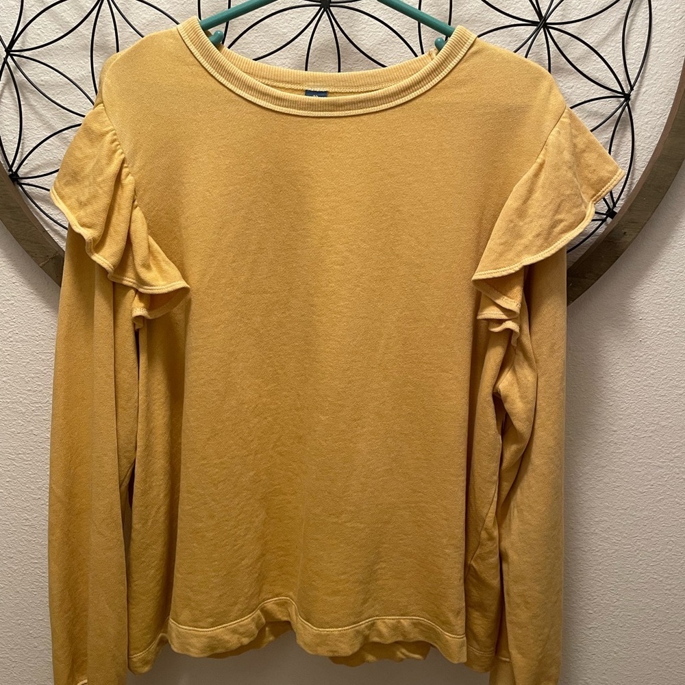 Old Navy Ruffle Trim Sweatshirt